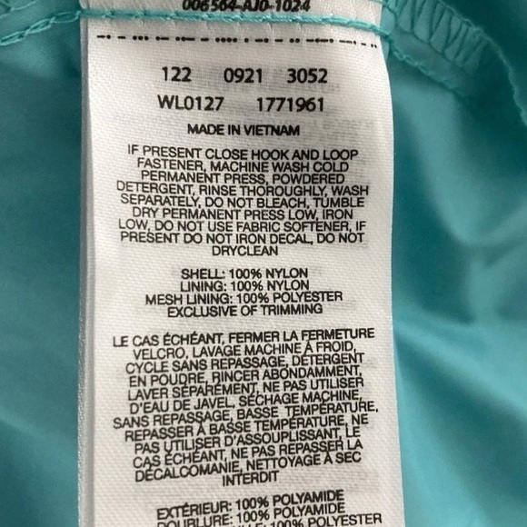 NWOT Columbia Women’s Switchback III Waterproof Packable Jacket Turquoise MED - Picture 12 of 12
